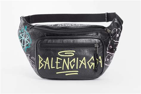 balenciaga fanny bag.